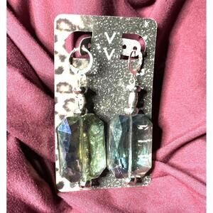 Lazer Crystal Earrings